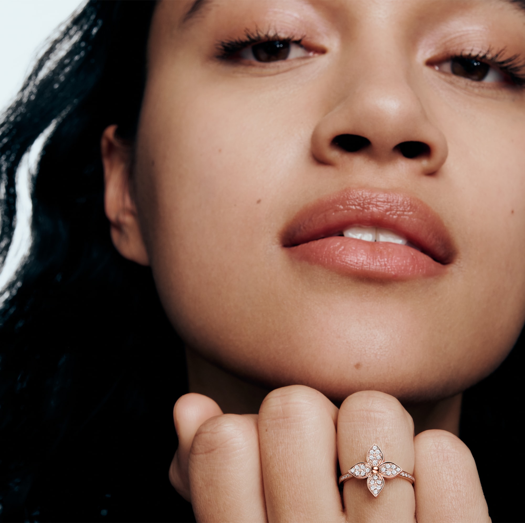 リング イディール ブロッサム (ピンクゴールド×ダイヤモンド) ｜ルイ